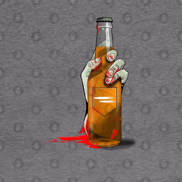 Zombie Hand Double Tap on White by LANStudios